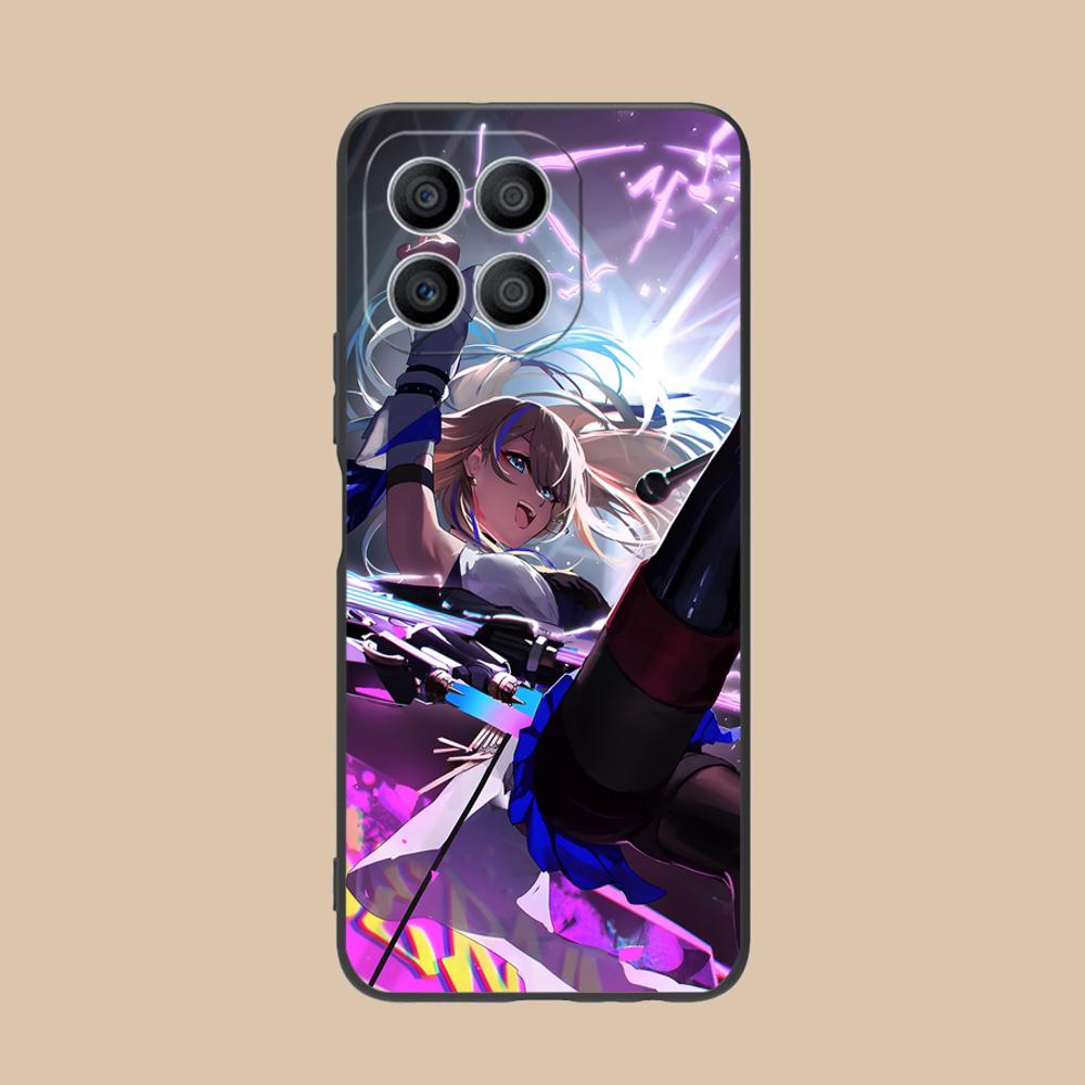 HSR Сервал Матовый ТПУ Чехол для Мобильного Телефона для Honor 90 80 70 60 50 30 20 10 9 8 7 Pro S SE Lite 5G Цветной Печатный Чехол
