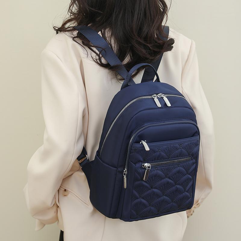 Женский нейлоновый рюкзак, легкий рюкзак для пригородных поездок, школьная сумка