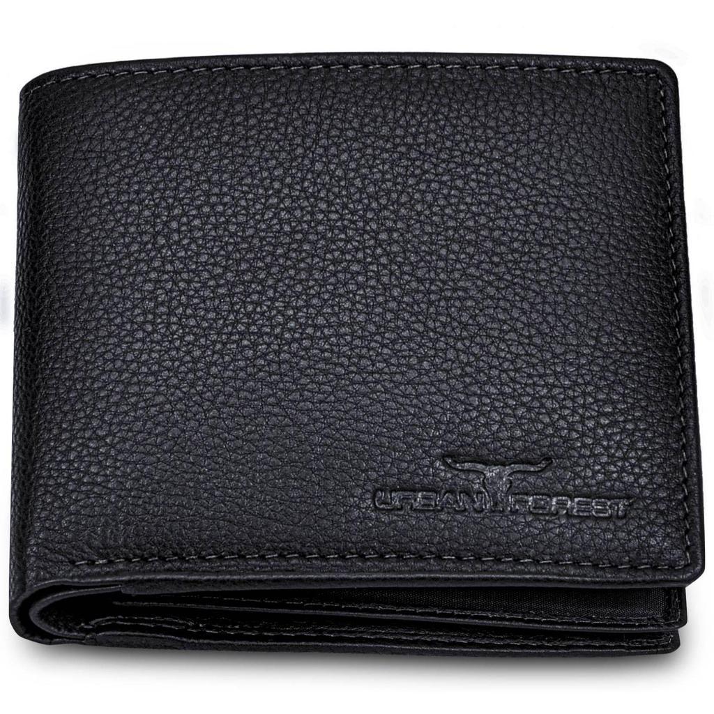 Мужской повседневный, формальный, модный кошелек из натуральной кожи  (6 слотов для карт)