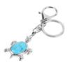 Cute Turtle Keychain Pendant Bohemian Style Ocean Animal Keyring Sea Turtle Keychain  Couple