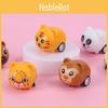 Kids Tiger Monkey Plastic Animal Car For Cognitive And Motor Skills Enhancement