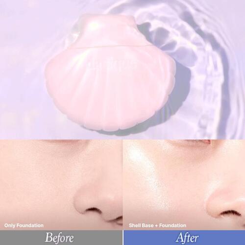 DASIQUE Сияющая база для лица Glowy Shell Base 50 мл [Коллекция Twinkle Mermaid]