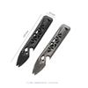 Titanium Mini Pry Bar Compact Multi-Tool Camping Hiking Outdoor Survival EDC