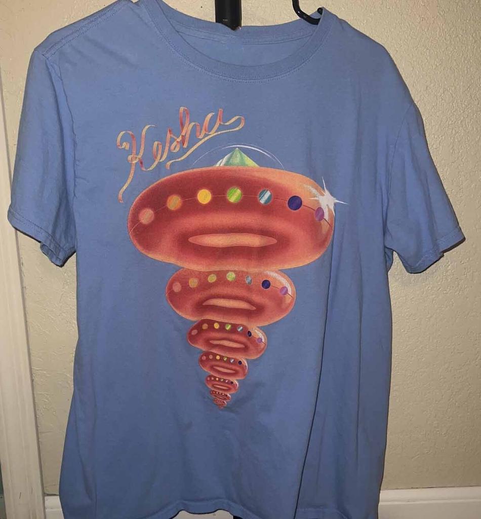 2017 Kesha Rainbow Tour Concert Shirt Classic Carolina Blue Unisex S-5XL 1R281