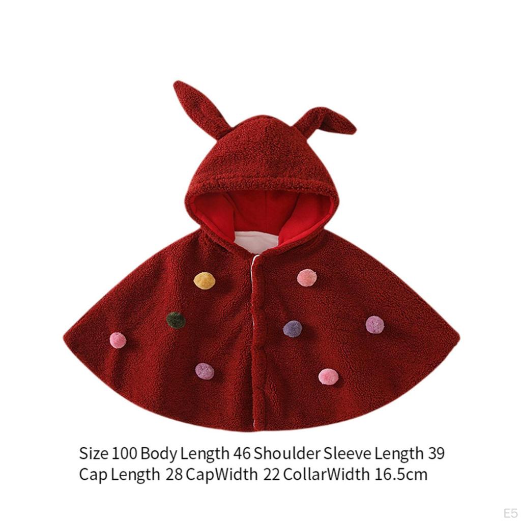 Детская накидка-пончо с капюшоном для празднования Хэллоуина