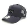 Кепка Newera Mesh 9FORTY Trucker 14666198 N010AT465 Графитовый серый БЕСПЛАТНАЯ ЧЕРНАЯ НАШИВКА ONSPOTZ Изготовленная на заказ кепка Kyu Forty A Frame Newera Deep BB Cap Going