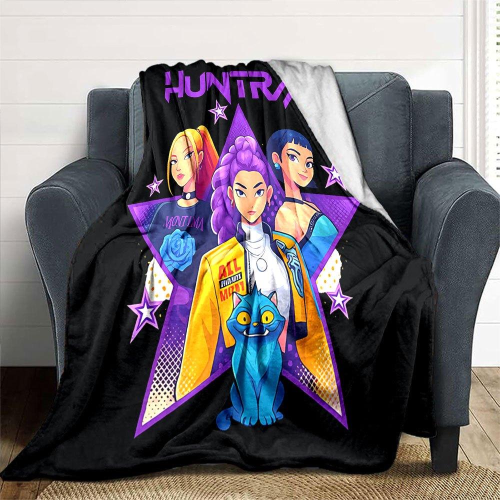 1pc hunter x (1) Blanket Soft Warm Throw for Home