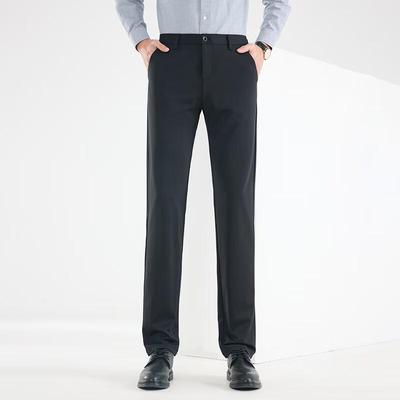 Мужские брюки в стиле business casual прямого кроя