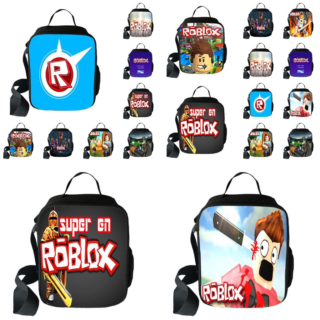 Милая и прочная термосумка Roblox для школы и пикников