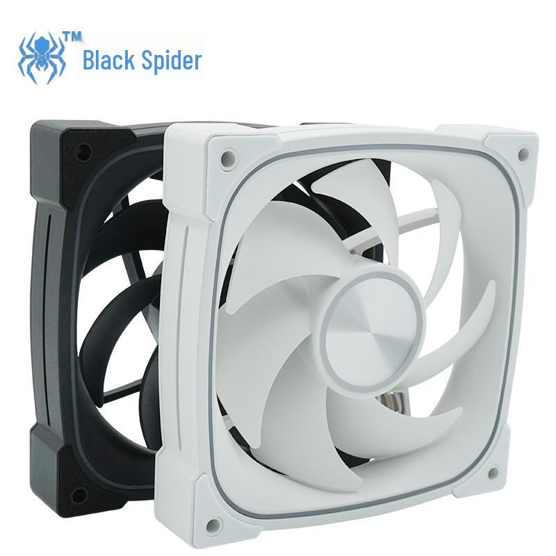 12СМ ARGB Бесшумный компьютерный вентилятор с контролем температуры, радужной подсветкой и PWM-синхронизацией