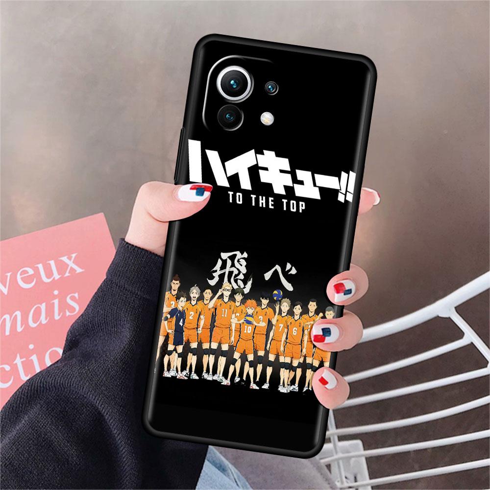 Хайкю!! Чехол с рисунком аниме для Xiaomi Mi 11 Lite 5G NE 11T Pro 10T 9T Note 10 12 12X 12S, ультрамягкий силиконовый чехол для телефона