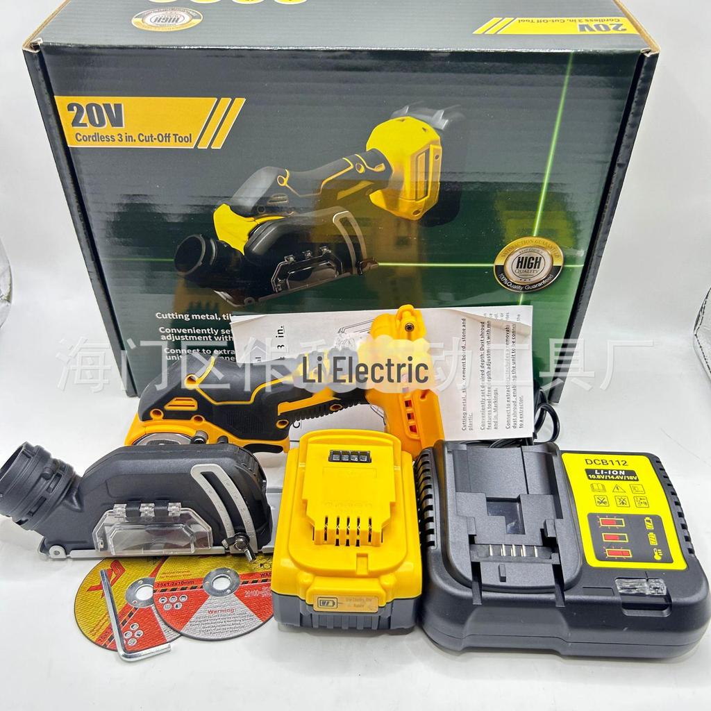 3-дюймовая перезаряжаемая мини-литиевая ручная пила и угловая шлифовальная машина для домашних животных