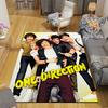 1Pc One Direction Poses Rug, Office Carpet Indoor Outdoor Doormat, Non-Slip, Comfortable, Living, Christmas Halloween,  Xmas Gift G1192