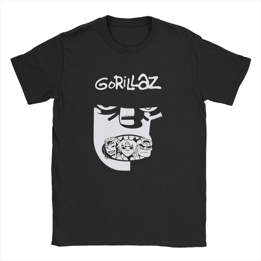 Unisexs Gorillazed T Shirt Rock Band Cotton Tops Awesome Short Sleeve Round Neck Tee Shirt XL XL XL TShirt