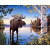 Embroidery Needlework Cross Stitch Full Rhinestones Diamond Painting Painting Christmas Rhinoceros