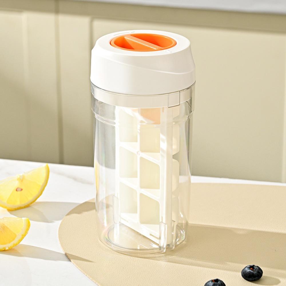 8 Grids Ice Making Cup Twist Release Ice Cube Box Creative Ice Storage Pot For Summer