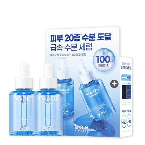 BIOHEAL BOH HYALCELLTM Hydra Serum 50ml+50ml Set