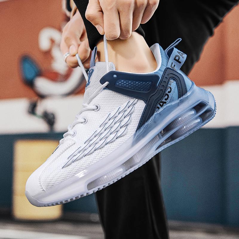 2024 New Men's Basketball Shoes Low Top Non-slip Sports Shoes Fitness Training Casual Men's Shoes Comfortable Walking