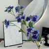 86cm Artificial Ceratostigma Branch Luxury Fake Flower Silk Flower Branch  Home Office Decor