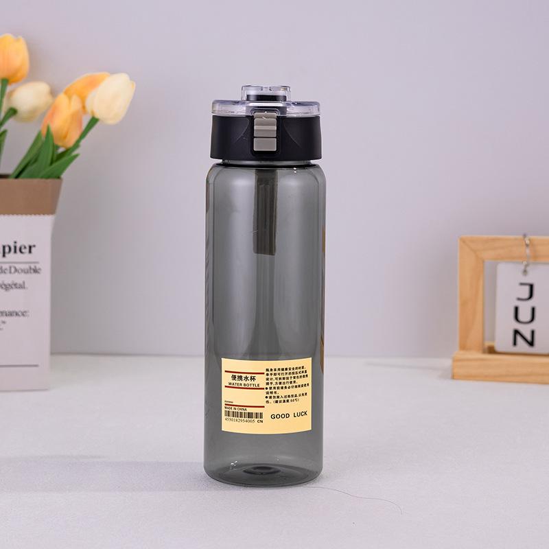 350/550/750/ml Children's School Water Bottle Transparent Water Bottle Reusable Leak Proof Durable Water Bottle with DrinkingCap