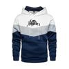 Модные лоскутные толстовки с принтом, мужские модные толстовки с капюшоном, мужская весенняя уличная одежда, повседневный пуловер, мужские пальто