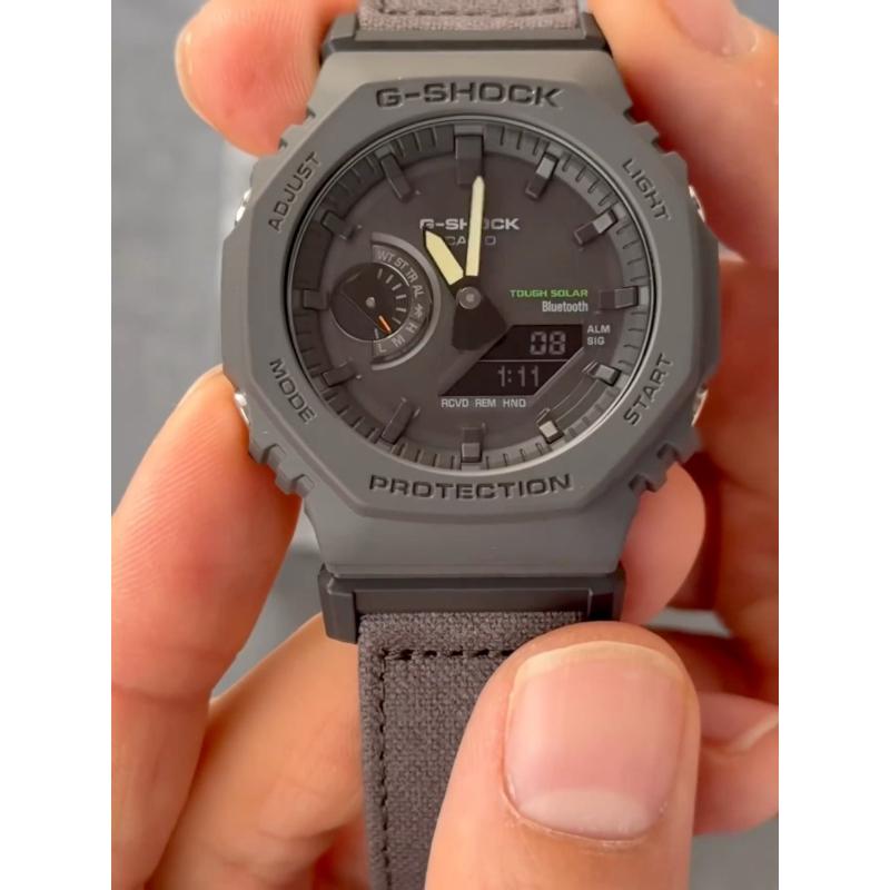 Мягкий браслет 16 мм для Casio G-SHOCK, холщовый ремешок для часов DW-5600BBN GW-M5610 GA100/110, нейлоновый ремешок для часов 22 мм