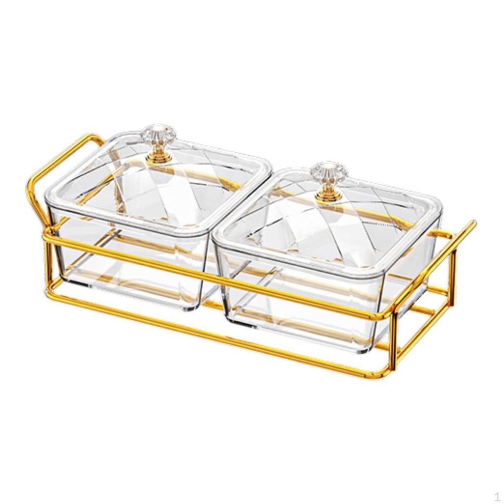 Поднос для сухофруктов, сервировочная тарелка, украшение, съемное раздельное блюдо для закусок, ящик для хранения продуктов