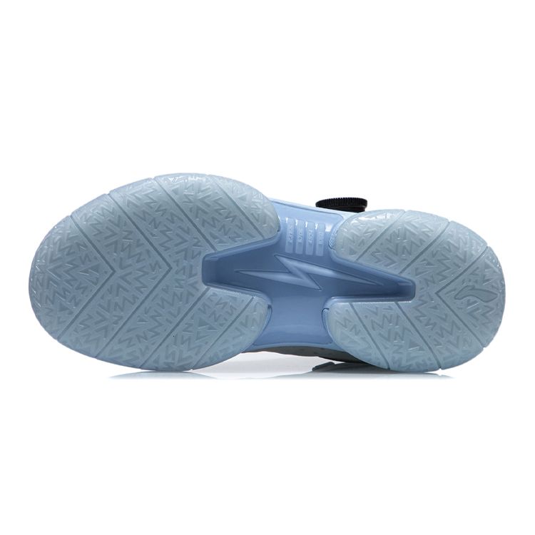 Баскетбольные кроссовки Li Ning Wade Rebirth с противоскользящими амортизирующими свойствами, прочные, легкие, средней высоты, детские, цвет белый, розовый, YKBR030-1