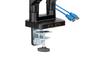 Spring Mount for Dual Monitors, USB, Dual Mounting Arm, Tilt Function HDWR Solidhand-Cs02U