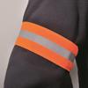 1Pc Cycling Reflective Strips Elastic Bandage Warning Armband Reflective Wristband Sport Tape Sports Safety Cycling Arm Belt