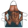 Funny Sleeveless Apron for Men Creative Cooking Apron with Adjustable Waist Ties White Elephant Gifts Holiday Aprons