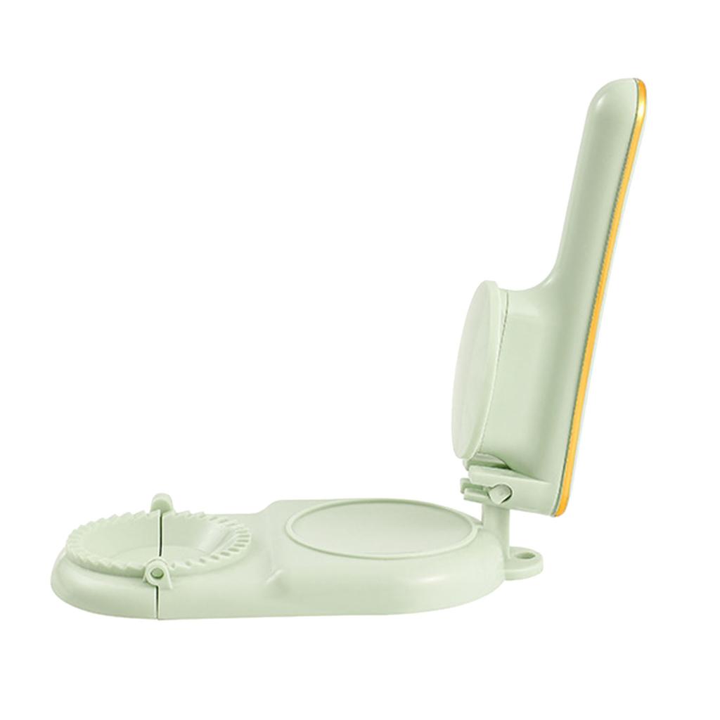 Dumpling Maker Presser Fast Press Mold PP Plastic Household Kitchen Tool Light Green