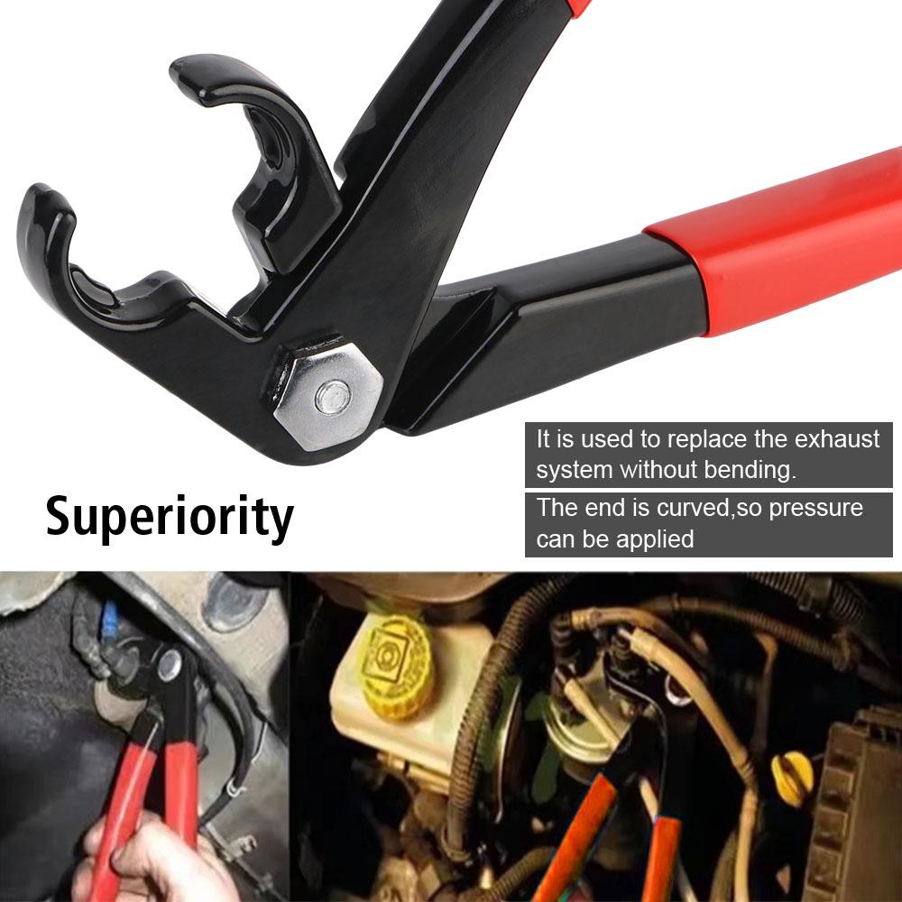 Автомобильные плоскогубцы для труб подачи топлива, универсальные сервисные инструменты для автомобильных аксессуаров, 220 мм, для механиков/монтажников труб, фильтр из алюминиевого сплава