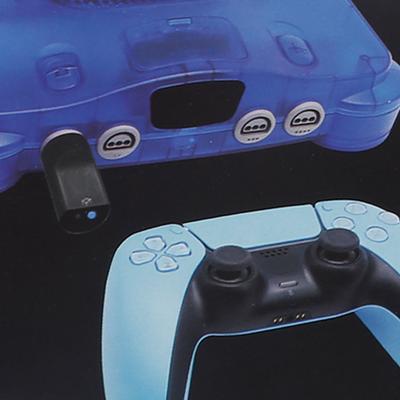 Контроллер-конвертер Беспроводной Bluetooth-совместимый адаптер для консоли N64 Поддержка контроллера PS3 PS4 PS5 Switch Pro