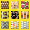 Чехол на декоративную подушку Orla Kiely с принтом Multi Stem для подушек 50x50см 40x40см 55x55см 45x45см 30x30см, квадратный, для спальни
