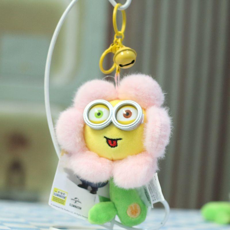 Очаровательная плюшевая игрушка-брелок Миньон, идеально подходящая для поклонников Гадкого Я, в красочных стилях