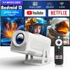 Magcubic HY320 NTV Netflix официально лицензированный Android 13 проектор с 1080P 500ANSI Prime Video YouTube WIFi BT5.2 портативный