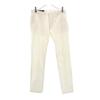 Straight Long Pants W29 White Color Pants Men's Used