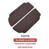 2PCS Car Central Armrest Box Console Cover Auto Styling Accessory For BMW Series5 G30 G38 F10 F11 F18 F15 F16 G05 G07 X5X6X7 LHD