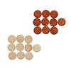 20 штук деревянная каменная основа, пустые круглые подвески в форме кабошона, 30 мм