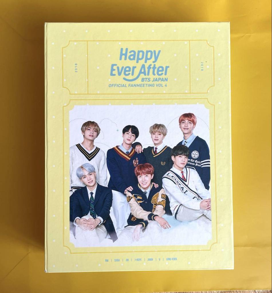 [USED] BTS Fan Meeting Vol. 4 Happy Ever Blu-ray with Jimin Trading Card