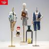 Kids' Half-Body Mannequin Display with Head for Boys' & Girls' Clothing