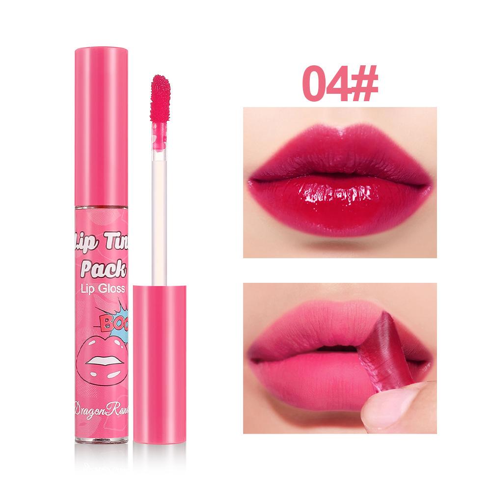 6 Colors Peel Off Liquid Lipstick Matte Peel Off Lip Glaze Waterproof Long Lasting Makeup Stain Sexy Rose Red Lip Tint Cosmetics