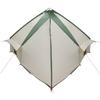 Teepee Tent for 10 Persons Green and White 567 x 470 x 242 cm