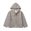 ENNITTUDE Wool Blend Hooded Knit Jacket [Mocha] 1 Type