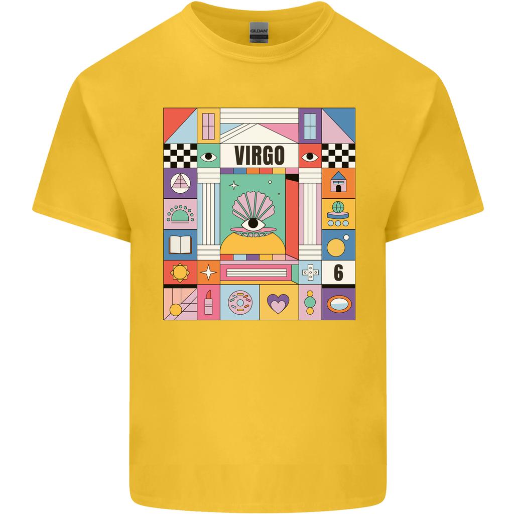 A Vibrant Virgo Zodiac Star Sign Unisexs Light Cotton TShirt