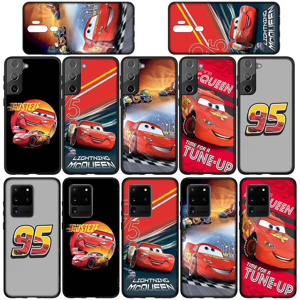 Для Motorola Moto Edge 70 60 50 G54 G86 Samsung Galaxy S25 iPhone 17 16 15 Redmi Note 14 13 Pro Max Чехол для телефона Постер Автомобили Молния МакКуин 95 Обложка