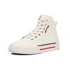 Anta Кроссовки Lifestyle Series Casual Wear Durable Non-Slip High-Top Skate Shoes Women Sneakers Ivory-White 122118665-1