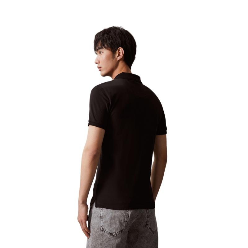 CALVIN KLEIN Polo Shirt Men's Space Black J324246BEH