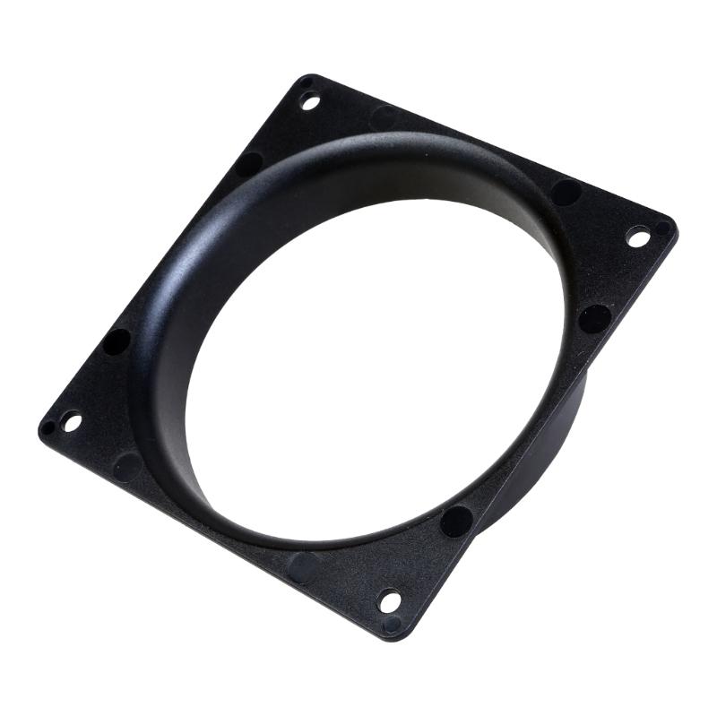 Соединители воздуховодов для панелей, фланцевые пластиковые соединители воздуховодов, пластина для входных отверстий, выходной вентиляционной системы 12x12 см